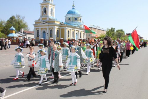 Фоторепортаж с празднования Дня Победы