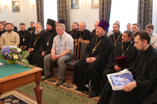 Освящение Бобруйского епархиального управления