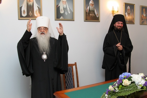 Освящение Бобруйского епархиального управления
