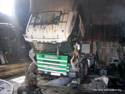 Два автомобиля горели в Лиозненском районе