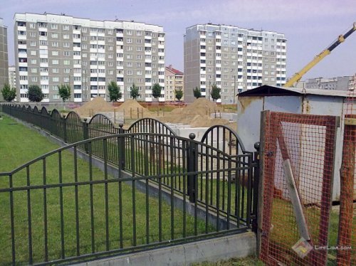 На улице Красноармейской строят автомоечный ...