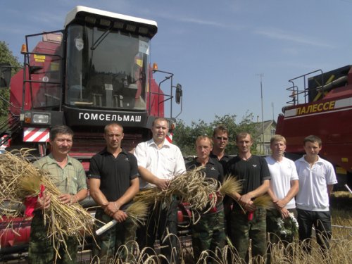 Уборочная кампания в разгаре