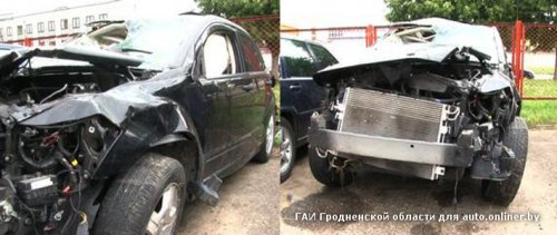 В Лидском районе водитель-«бесправник» попал в аварию