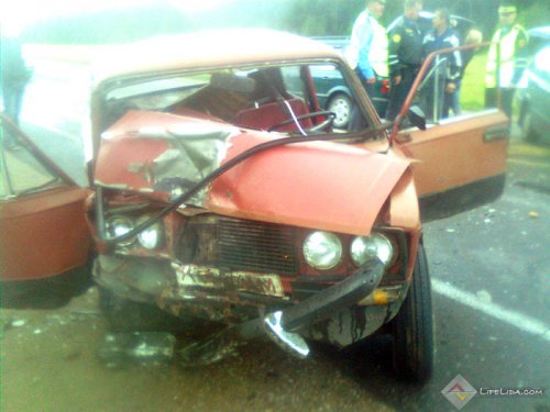 ДТП на объездной: "Жигули" столкнулись лоб ...