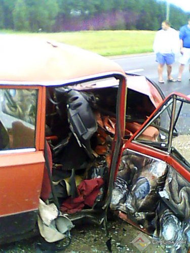 ДТП на объездной: "Жигули" столкнулись лоб ...