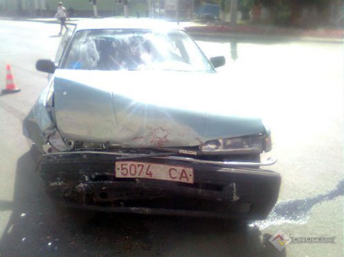 ДТП в центре города: "Фольксваген-Пассат" ...