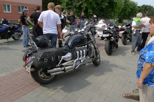 Мотоакция «В стиле безопасного движения» прошла в ...