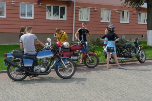 Мотоакция «В стиле безопасного движения» прошла в ...