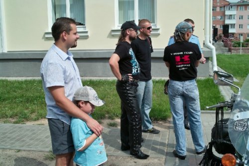 Мотоакция «В стиле безопасного движения» прошла в ...