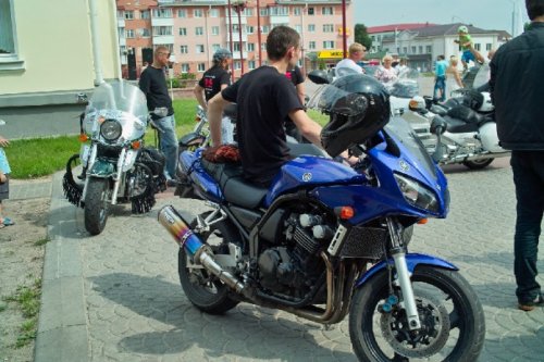 Мотоакция «В стиле безопасного движения» прошла в ...