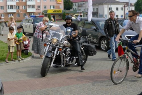 Мотоакция «В стиле безопасного движения» прошла в ...