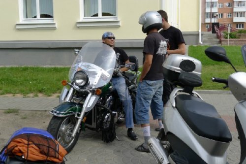 Мотоакция «В стиле безопасного движения» прошла в ...