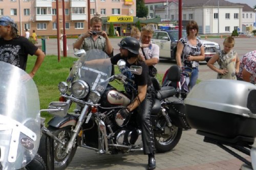 Мотоакция «В стиле безопасного движения» прошла в ...