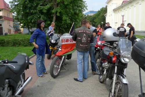Мотоакция «В стиле безопасного движения» прошла в ...