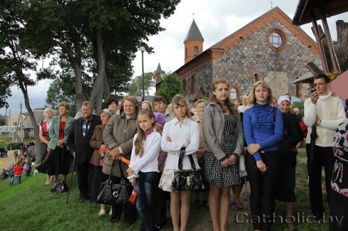 У Браславе адбыліся ўрачыстасці ў гонар Маці Божай Валадаркі азёраў