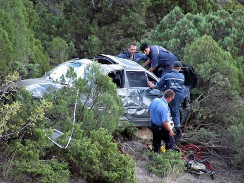 В ДТП в Крыму погиб начальник Лидской ГАИ (фото)