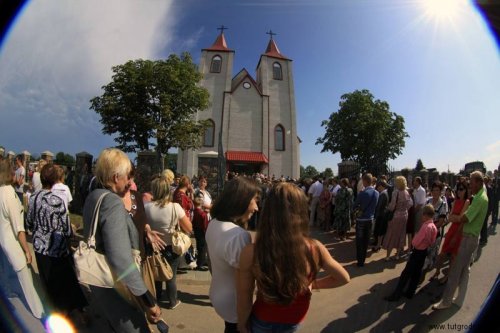 В Лидском районе освятили новый храм (фото)