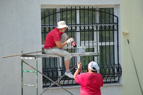 В Лиозно к «Дажынкам» срубили «пальмы» и посадили туи