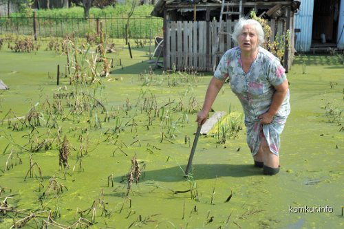 Жители частных домов в Бобруйске не первый год «тонут» после дождей
