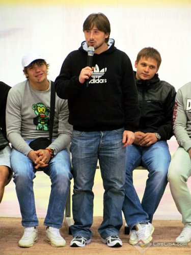 ХК "Лида" встретился с болельщиками (фото)