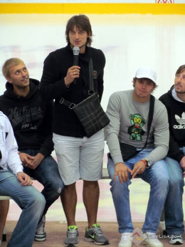 ХК "Лида" встретился с болельщиками (фото)