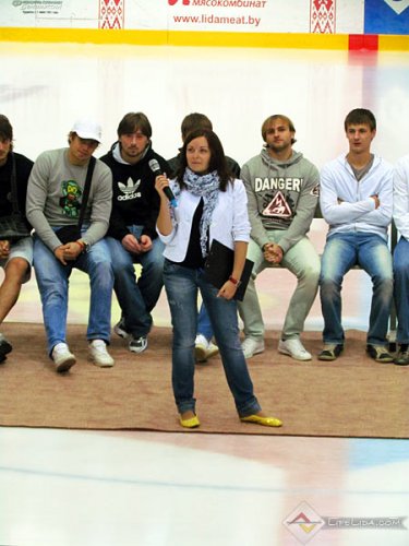 ХК "Лида" встретился с болельщиками (фото)