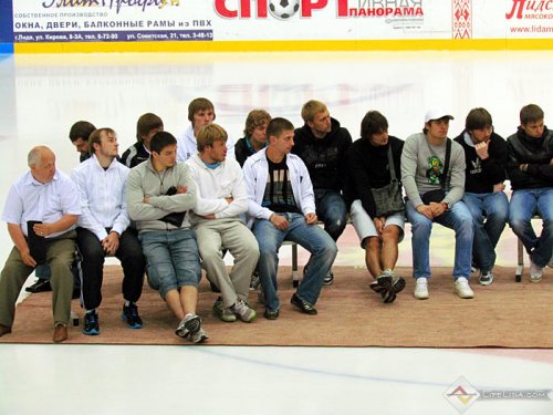 ХК "Лида" встретился с болельщиками (фото)