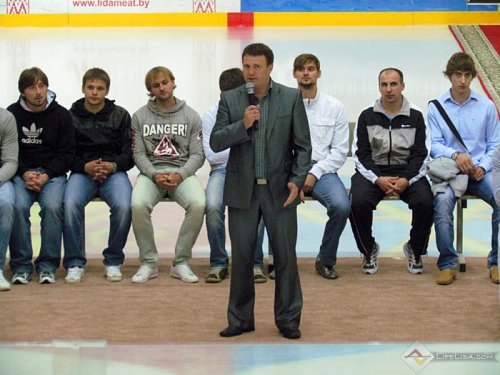 ХК "Лида" встретился с болельщиками (фото)