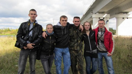 Массовые прыжки с моста в Бобруйске