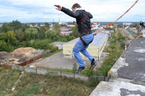 Очередные прыжки RopeJumping в Бобруйске