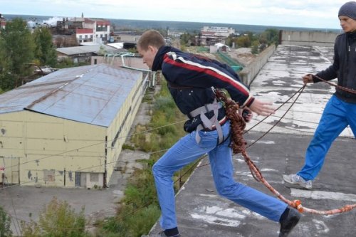 Очередные прыжки RopeJumping в Бобруйске