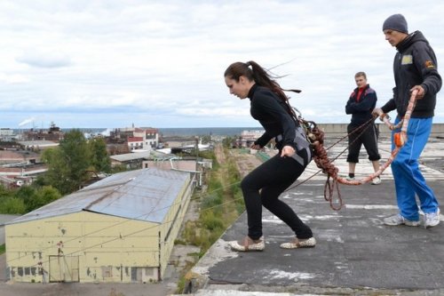 Очередные прыжки RopeJumping в Бобруйске