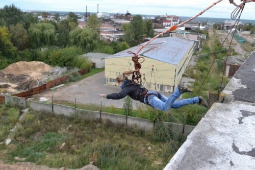 Очередные прыжки RopeJumping в Бобруйске