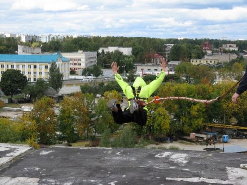 Очередные прыжки RopeJumping в Бобруйске