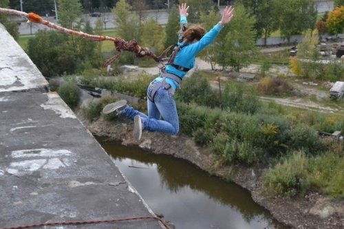 Очередные прыжки RopeJumping в Бобруйске
