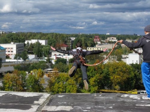 Очередные прыжки RopeJumping в Бобруйске