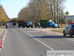 Под Гродно "Хонда" столкнулась с ЗИЛом, погибла студентка Под Гродно "Хонда" столкнулась с ЗИЛом, погибла студентка
