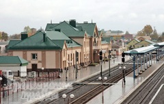 Прошел пресс-тур для журналистов по Лидскому железнодорожному узлу Прошел пресс-тур для журналистов по Лидскому железнодорожному узлу