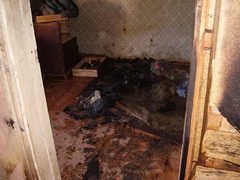 Пьяный мужчина чуть не сжег дом друга