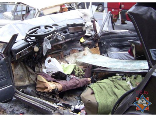 Два «жигуля» столкнулись в Полоцком районе, есть погибшие