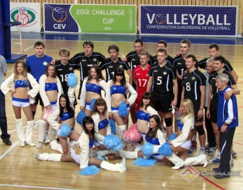 В Лиде прошел матч Лиги Европы по волейболу (фото)