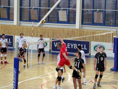 В Лиде прошел матч Лиги Европы по волейболу (фото)