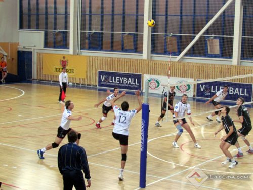 В Лиде прошел матч Лиги Европы по волейболу (фото)