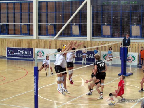 В Лиде прошел матч Лиги Европы по волейболу (фото)