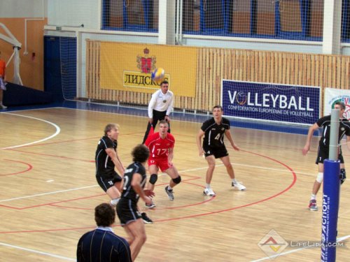В Лиде прошел матч Лиги Европы по волейболу (фото)