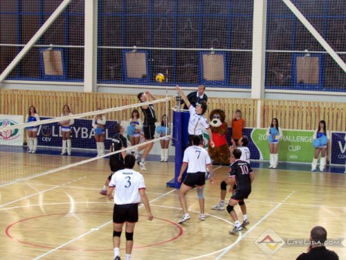 В Лиде прошел матч Лиги Европы по волейболу (фото)