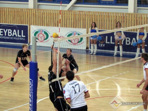 В Лиде прошел матч Лиги Европы по волейболу (фото)