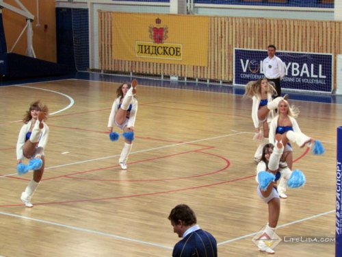 В Лиде прошел матч Лиги Европы по волейболу (фото)