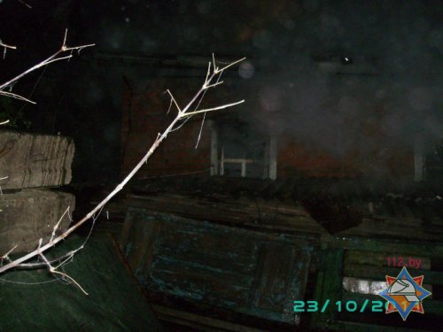 В Речице при пожаре погибли два человека (фото)