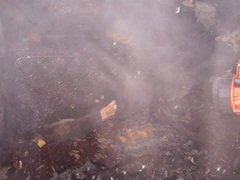 Пожар в нежилом доме по улице Советской